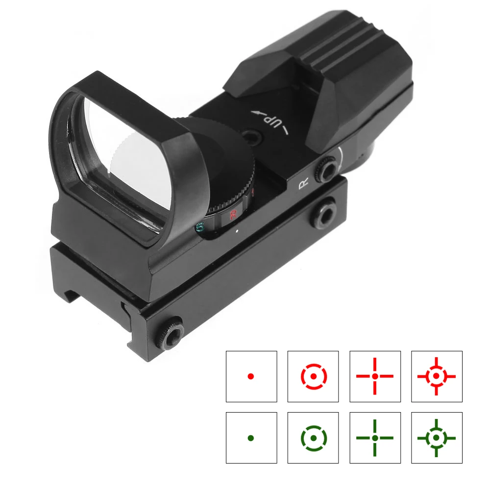 

Beileshi Red Dot Scope 22mm Rail Riflescope Hunting Reflex Optics Scope Holographic Sight For Hunting Rifle Gun Airsoft Tactical