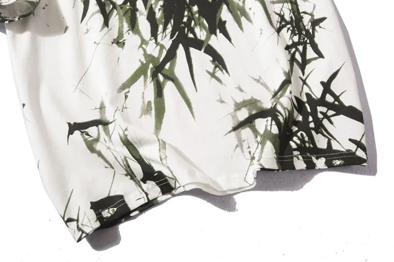 Graffiti Bamboo Print Tshirts 4