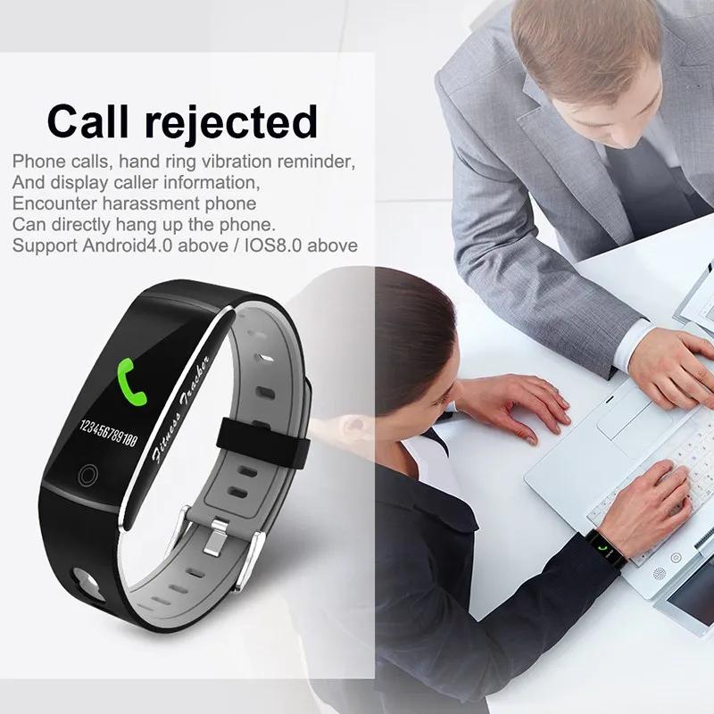F10 OLED 0.96in Color Screen Bluetooth Smart Band Heart Rate Monitor Bracelet IP68 Waterproof Swim Smartband