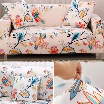 

Slipcovers Sofa Cover Elastic All-inclusive Combination Sofa Cover Anti-scratch Dirt Dust Proof Sectional Couch Cover Sofa Towel