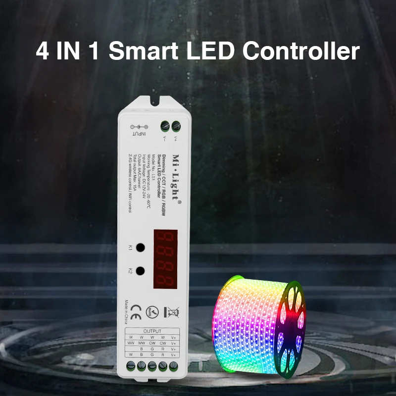 Светодиодная лента MiLight LS1 2 4G 12 В 24 15 А 4 в 1|dimming controller|led dimming controllerled controller single color |