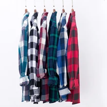 LISIBOOO New Fashion Mens Shirt Long Sleeved Cotton Men Shirt Plaid Casual Shirt Male Business Shirt Camisa Masculina