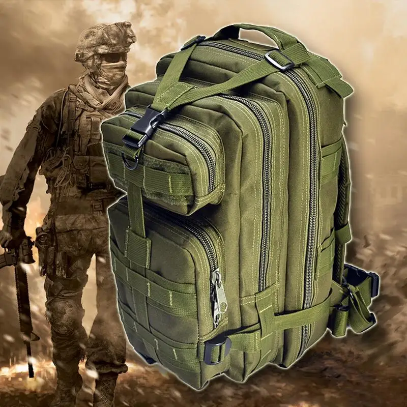 

1000D 30L Military Tactical Assault Backpack Army Waterproof Bug Outdoors Bag Large For Outdoor Hiking Camping Hunting Rucksacks