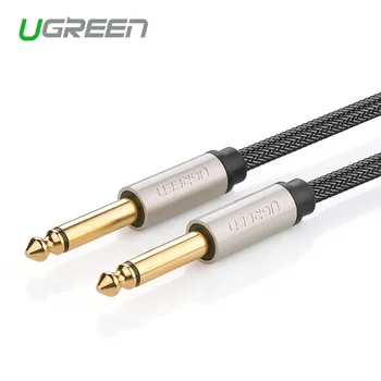 

Ugreen 6.5mm Jack Audio Cable Nylon Braided 6.35 Jack Male to Male Aux Cable 1m 2m 3m 5m for Guitar Mixer Amplifier Bass 6.35 mm