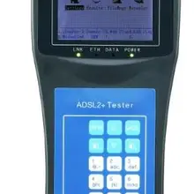 Профессиональный ADSL2+ прибор для тестирования ADSL измеритель широкополосный трафика с DMM Функция высокое качество WAN LAN счетчик задержки отклика RY2100