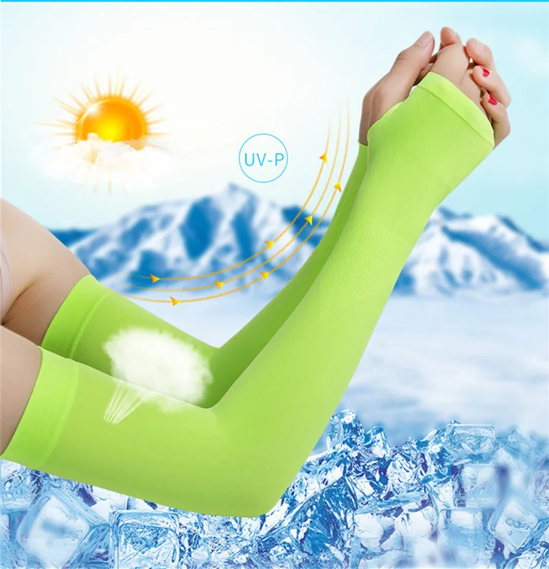 

Cool Arm Sleeve Cycling Running Bicycle UV Sun Protection sleeves for Arm Cycling Cuff Cover Protective Bike Sport Arm Warmers