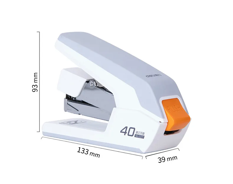 DELI Grapadora студент канцелярские Мощность экономии степлер Офис степлер для крепления экономия труда школы бумага связывания поставки