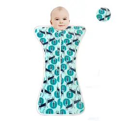 Спальный мешок для малышей пеленать новорожденного Одеяло жилет Тип хлопок сна мешок постельные принадлежности детский спортивный костюм