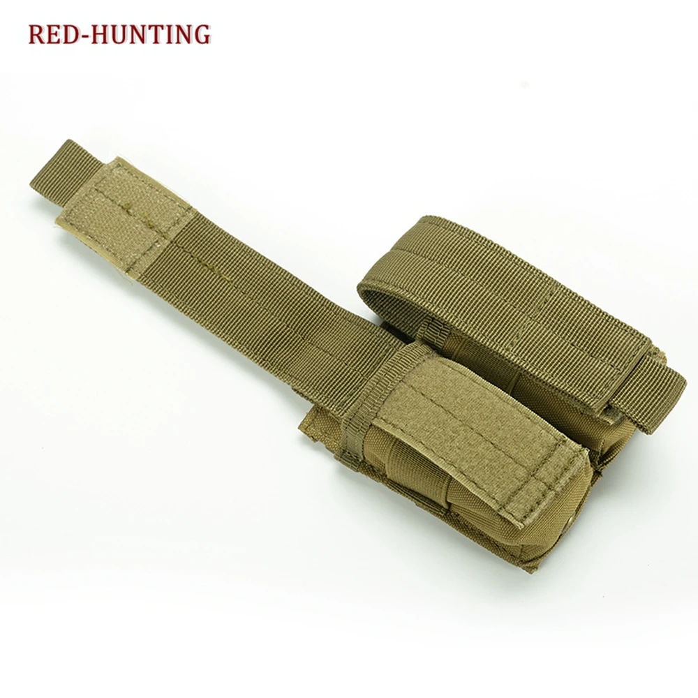 Тактический двойной пистолет маг подсумок закрыть кобура 600D 9 мм Molle открытый боевой Военная охота сумки нейлон дешево