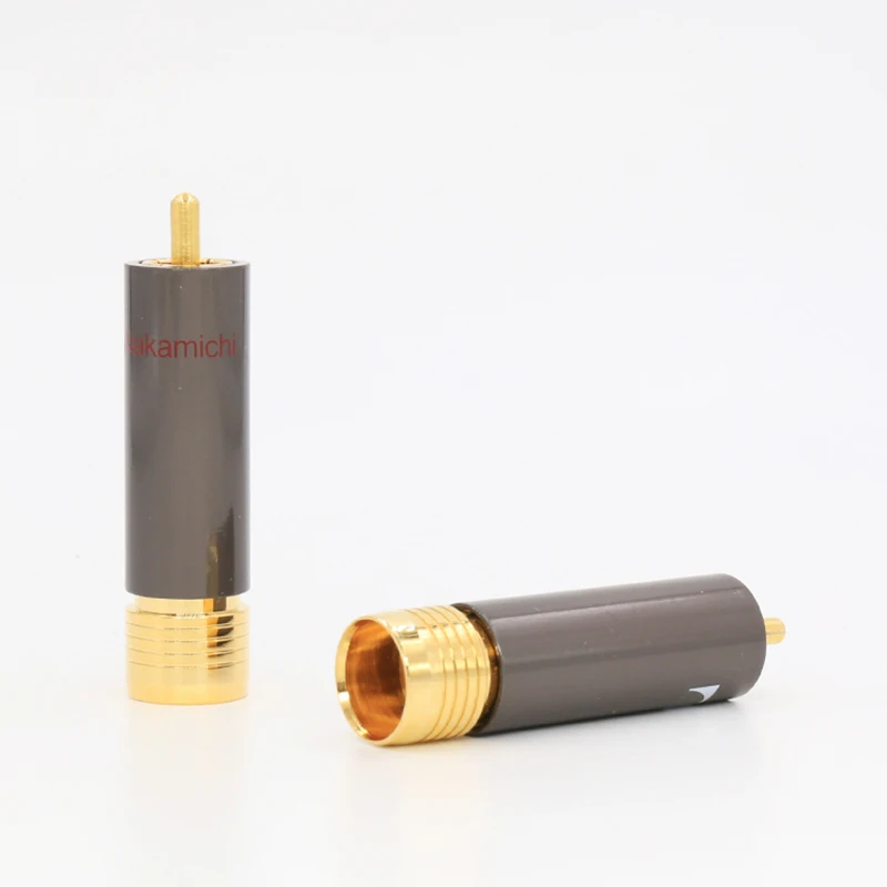 

High Performance Audio RCA Connectors Nakamichi RCA connector plug