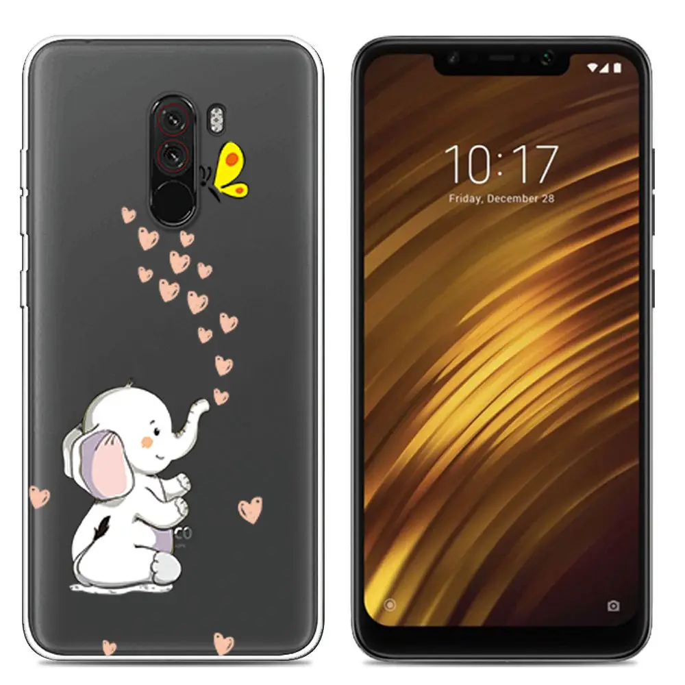 Silicone Case FOR Xiaomi Pocophone F1 Soft TPU Cover FOR Xiaomi Mi 5X Mi A1 Painted Cases FOR Redmi 5 Pro 4A 5A 5 Plus Fundas (6)