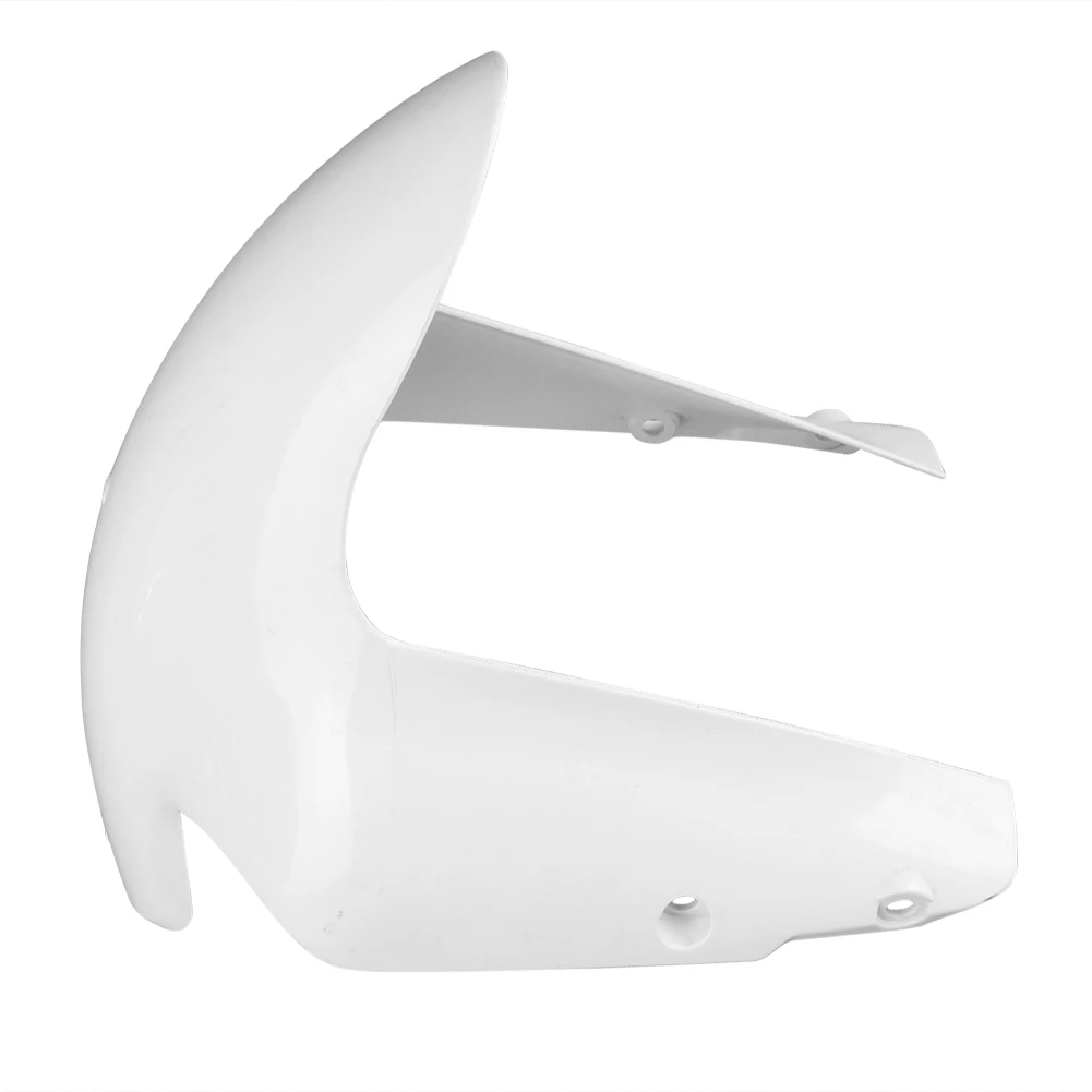 Unpainted White Front Wheel Fender Mudguard Splash Extension Extender Fairing Cover For DUCATI 848 1098 1198 2008-2011 Body Kit