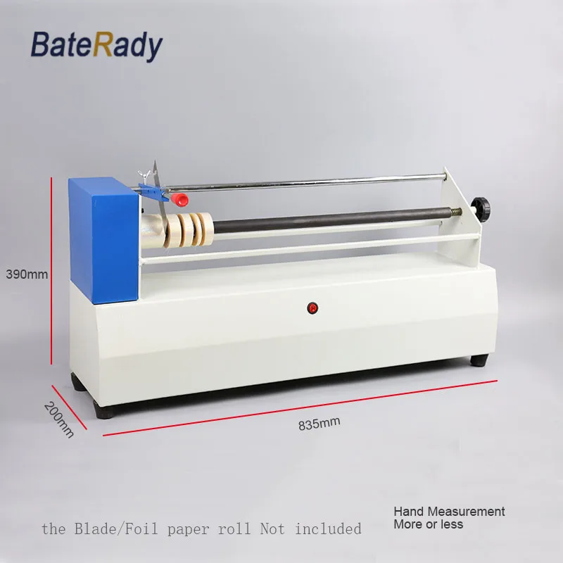 700 BateRady Electric foil paper cutting machine,hot foil paper roll