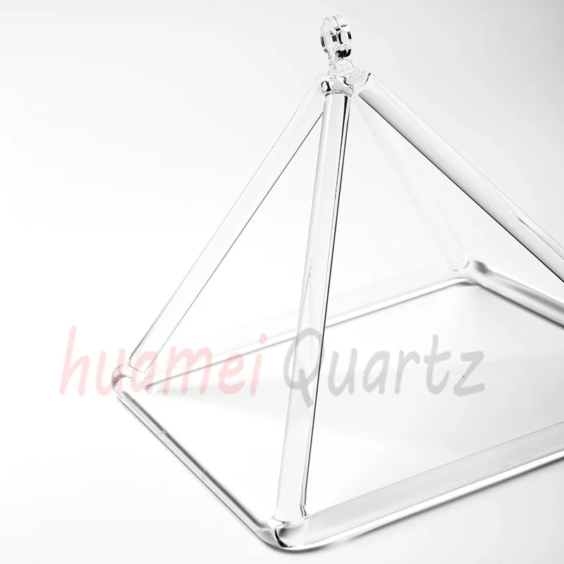 

16 inch quartz crystal singing pyramid for sound energy healing and music therapy