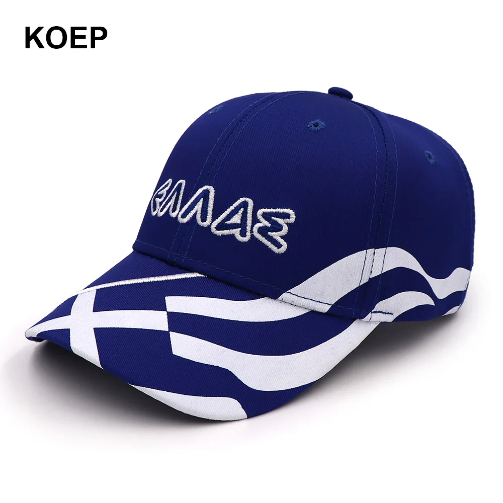 KOEP Весенняя модная бейсбольная Кепка Snapback греческий флаг Кепка s для женщин Летняя сетчатая Кепка водителя грузовика для девочек унисекс хип-хоп шапки - Цвет: G4