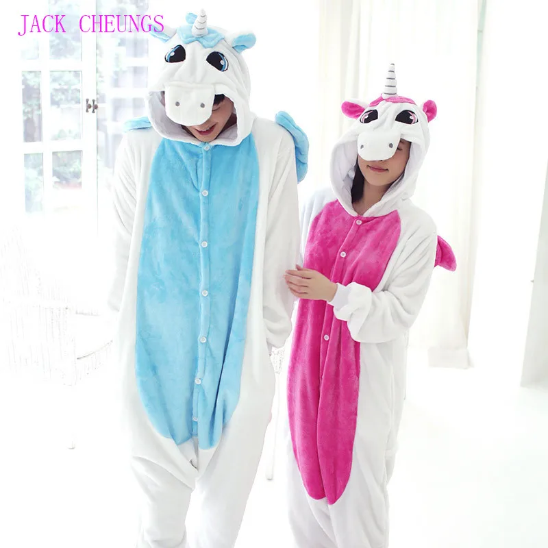 

Kigurumi Cartoon animal Tenma costume onesies Pajamas adult Cosplay Pyjamas Unisex pijamas blue Unicorn pajamas