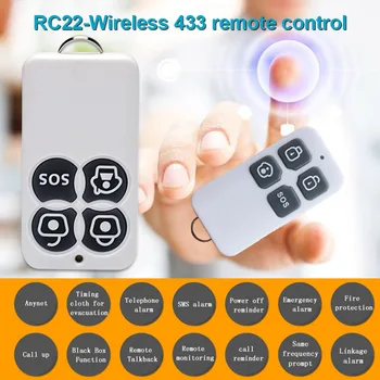 

Smart Wireless Remote Control Waterproof Portable Durable Anti-theft Accessory for Home Security GY88