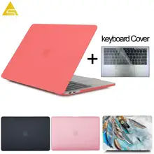 Чехол для ноутбука Apple MacBook Air 13 Touch ID A1932 Pro retina 11 12 13 15 для mac book Pro 13,3 15,4 Touch Bar+ чехол для клавиатуры