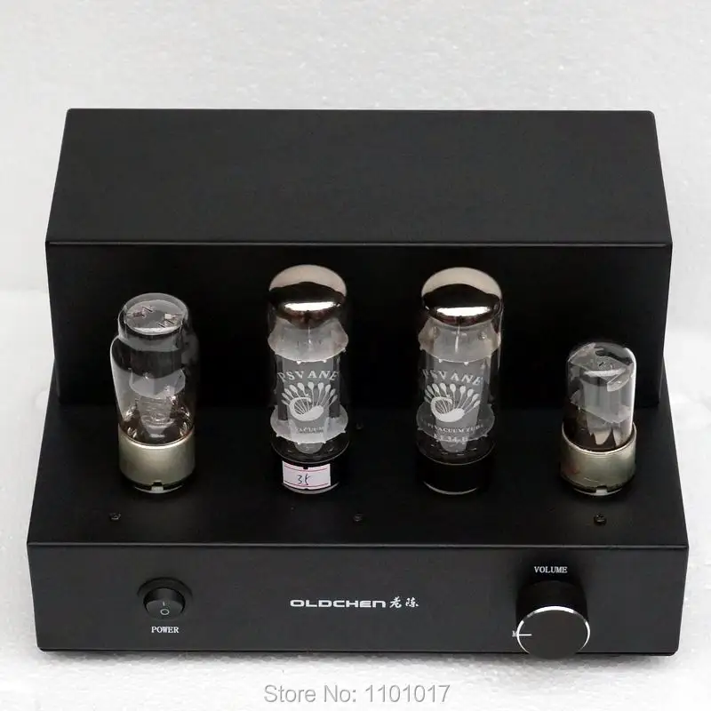 Laochen EL34 Mini Tesktop Tube Amplifier HIFI EXQUIS Aiqin