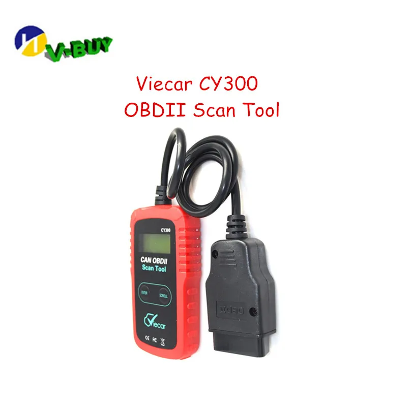 Новый адаптер Viecar для CY300 OBDII OBD2 авто код ридер диагностический сканер CY-300 для всех 1996 и более новые протоколы бортовой диагностики версии II