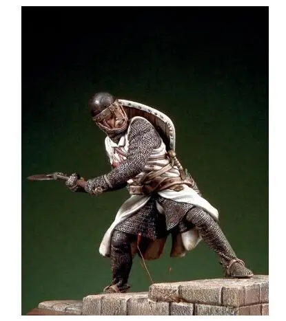 

New Unassembled 1/18 90MM Ancient heroic fighters (including big base) winter Resin Figure Unpainted Model Kit