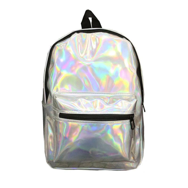 

Designer Luxury Brand Reflector Radium Backpack Solid Color Soft Surface Fashion Laptop Bag Shoulder Bags Traveling Bags