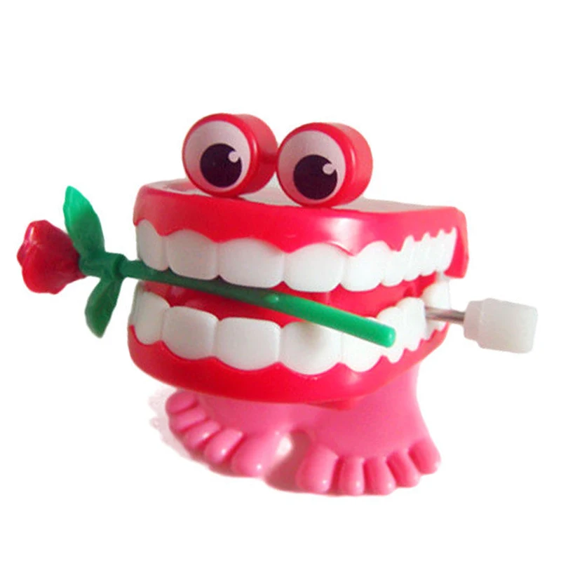 walking teeth toy