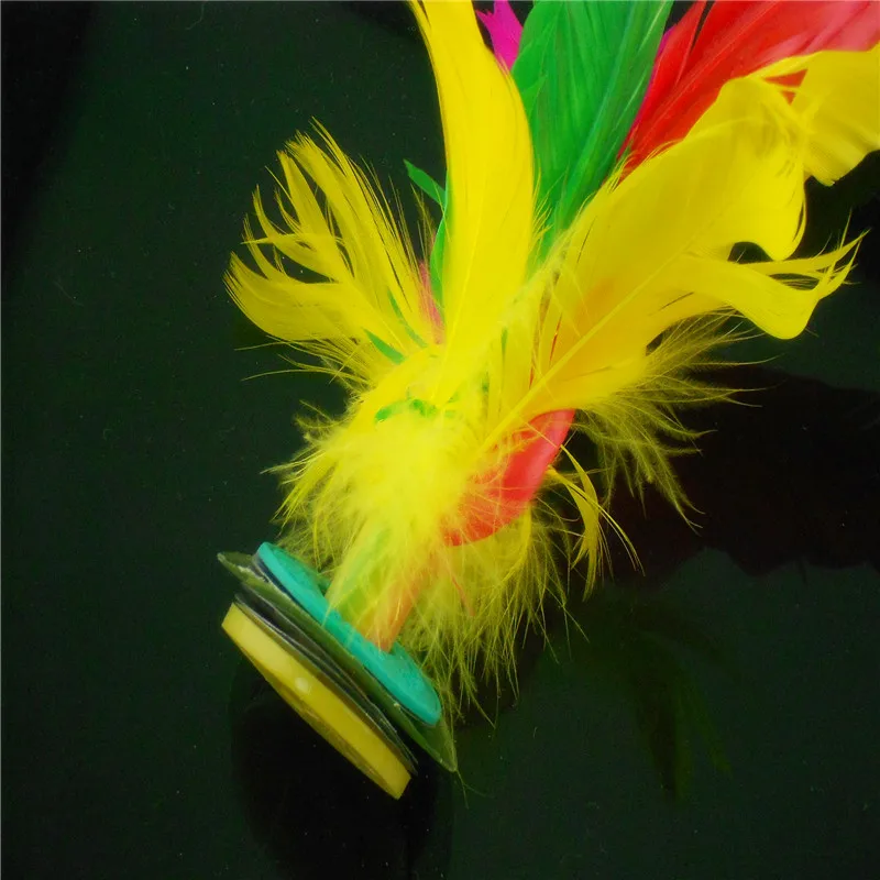Colorful Feather Kicker Shuttlecock Chinese Jianzi New (5)