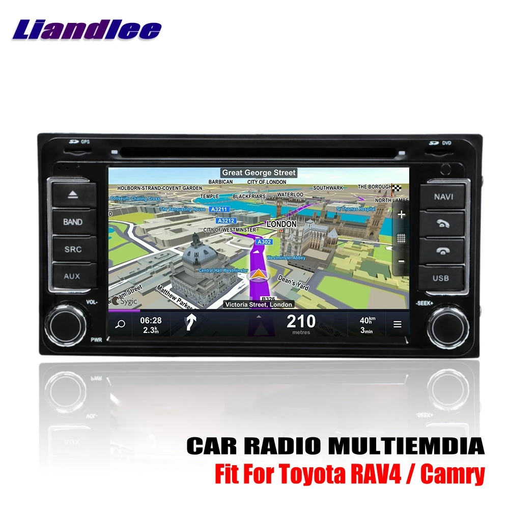 Top Liandlee For Toyota RAV4 RAV 4/ Camry 2000~2006 Android Car Radio CD DVD Player GPS Navi Navigation Maps Camera OBD TV HD screen 0