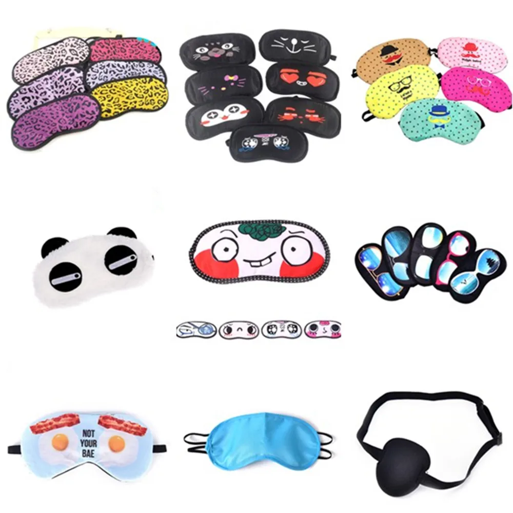Sleep Mask Natural Sleeping Eye Mask Eyeshade Cover Shade Eye Patch