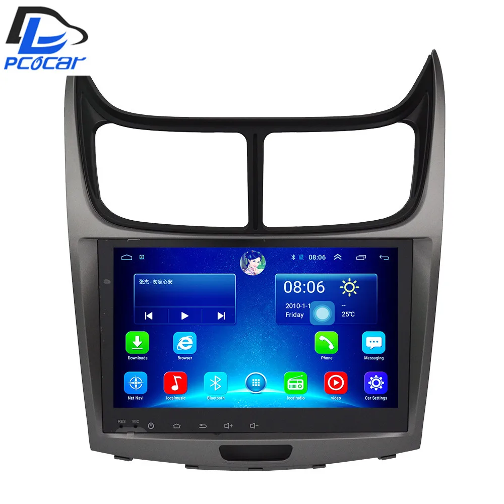 

32G ROM android 6.0 car gps multimedia video radio player in dash for Chevrolet sonic sail 2010 navigation stereo