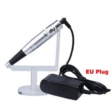 Машина для тату-пистолета с европейской вилкой, картридж для татуировки, вращающиеся иглы, подводка для бровей, губ, кожи, Перманентный макияж, инструмент для татуировки