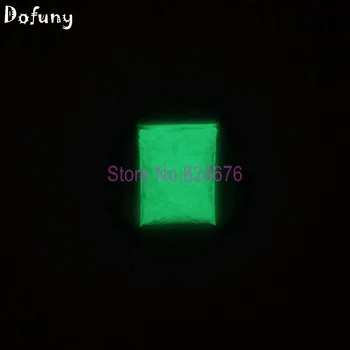 

Free Shipping glow in the dark Powder blue-green luminescent Dust powder,glow paint pigment,Nail enamel Powder pigment