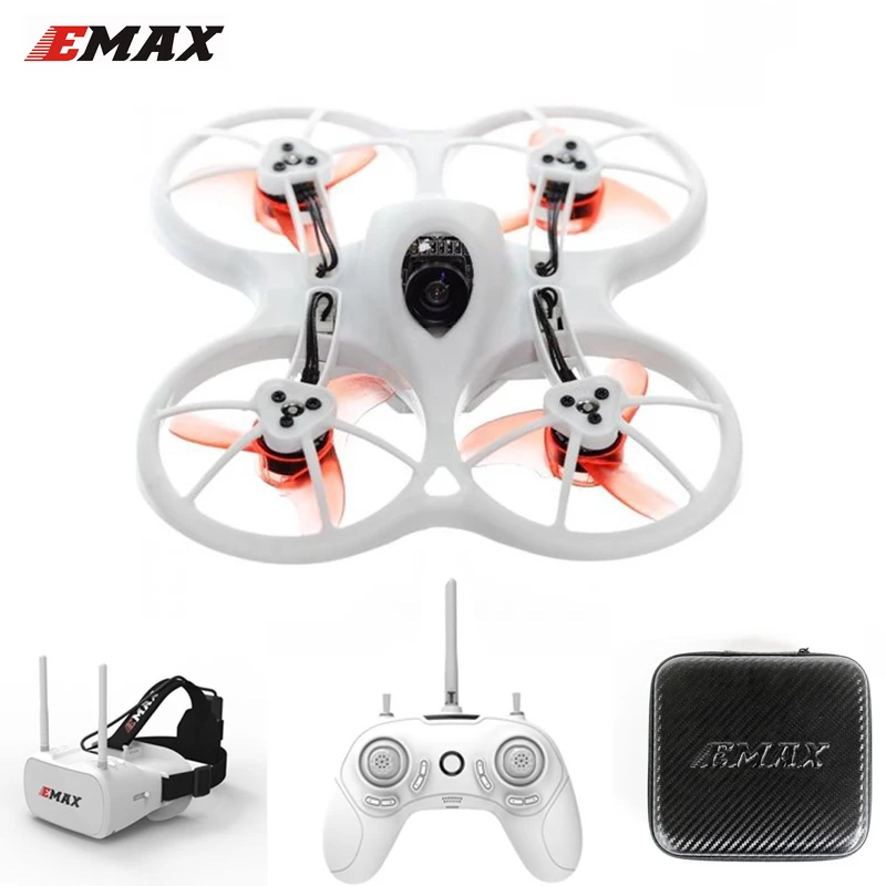 Квадрокоптер Emax Tinyhawk F4 4 в 1 3 А 15000KV 37CH 25mW 600TVL VTX 1S BNF/RTF с пультом дистанционного