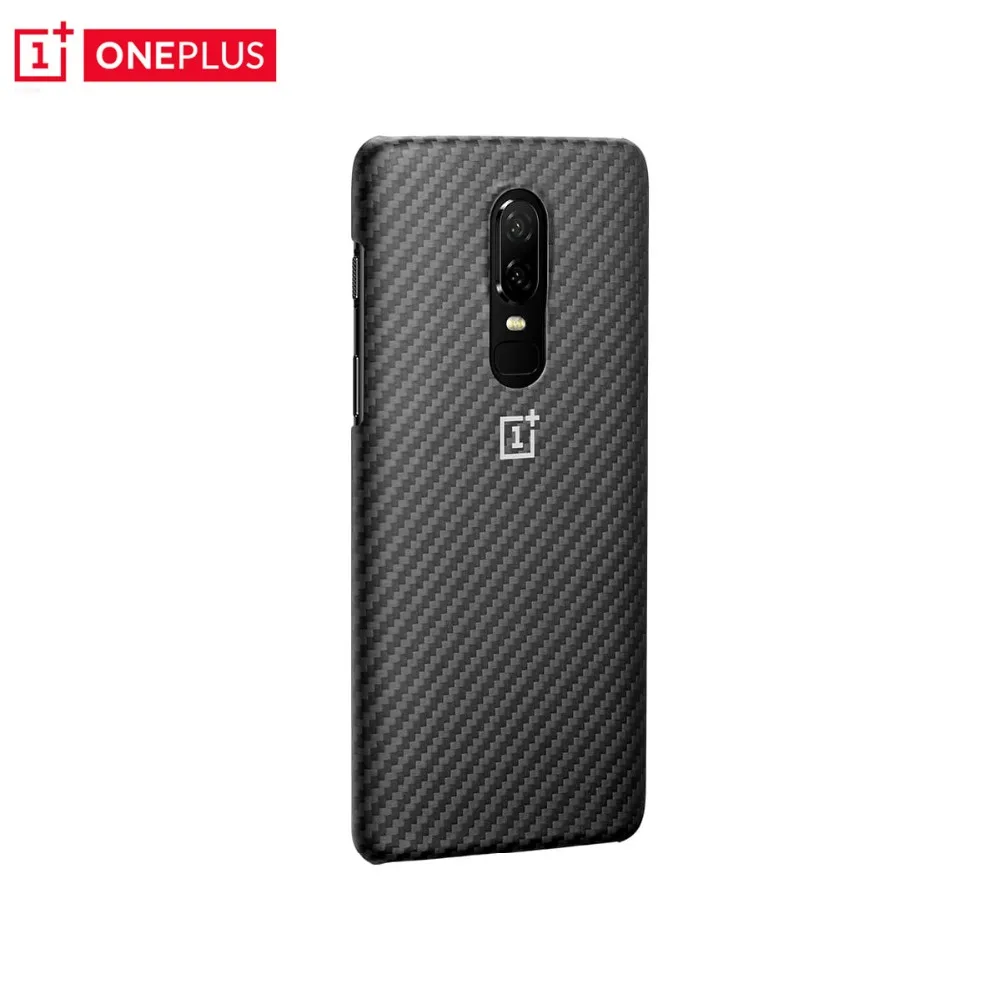 OnePlus 6 защитный чехол оригинальный песчаник Karbon Подлинный Официальный One Plus из
