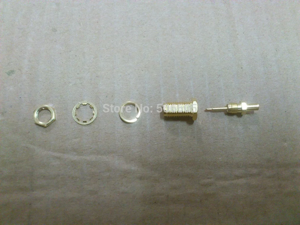 

SMA male Plug For RG178 Cable with center Nut Bulkhead SMA RF Connector 10pcs/lot