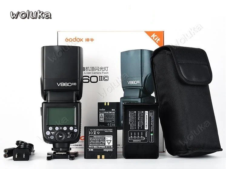 Вспышка Godox V860II E TTL Li Ion Speedlite (V860II S/C/N/F/O) для камеры S/N/C/O/F CD50 T06Y|Фотовспышки| |