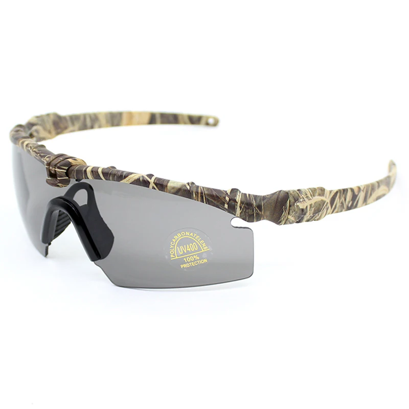 Тактический поляризованные очки военный Пейнтбол Стрельба, страйкбол очки армейские солнечные очки Для мужчин занятия спортом на свежем воздухе, охота Очки для походов