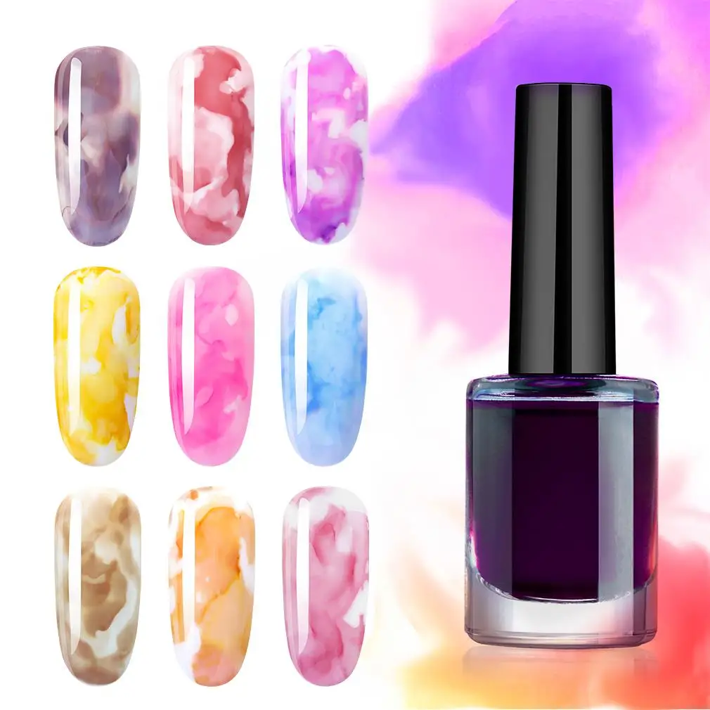 

1PCS 15ML 12 Colors UV Transparent Painting Blossom Gel Nail Polish DIY Soak Off Varnish Lacquer Air Dry Primer For Manicure Art
