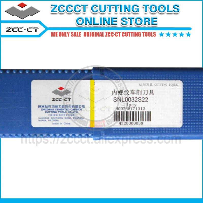 

ZCCCT tool holder SNL0032S22 32mm diamater lathe cutter thread support for LT22.01N inserts