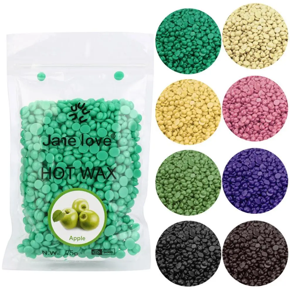 

High Quality 50g No Strip Depilatory Hot Film Hard Wax Pellet Waxing Hair Removal Bean For Men/Women Body Bikini Hair Removal