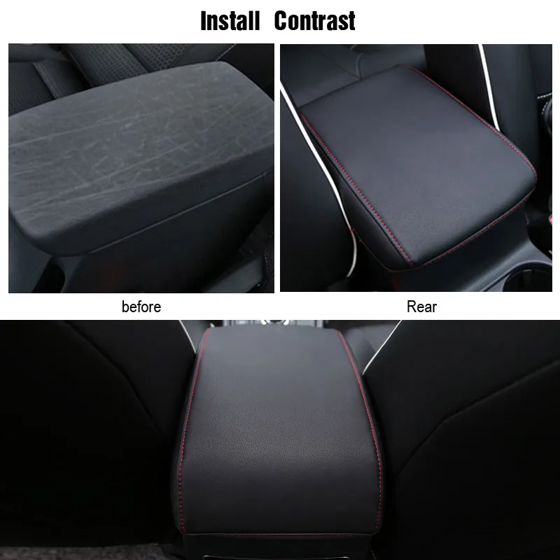 Защитный подлокотник Vtear центральный из искусственной кожи для Mazda аксессуары