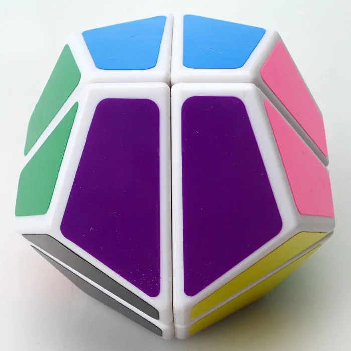 Lanlan 2x2 волшебный кубик-Додекаэдр головоломка Черно-белая обучающая и обучающая игрушка Cubo magico