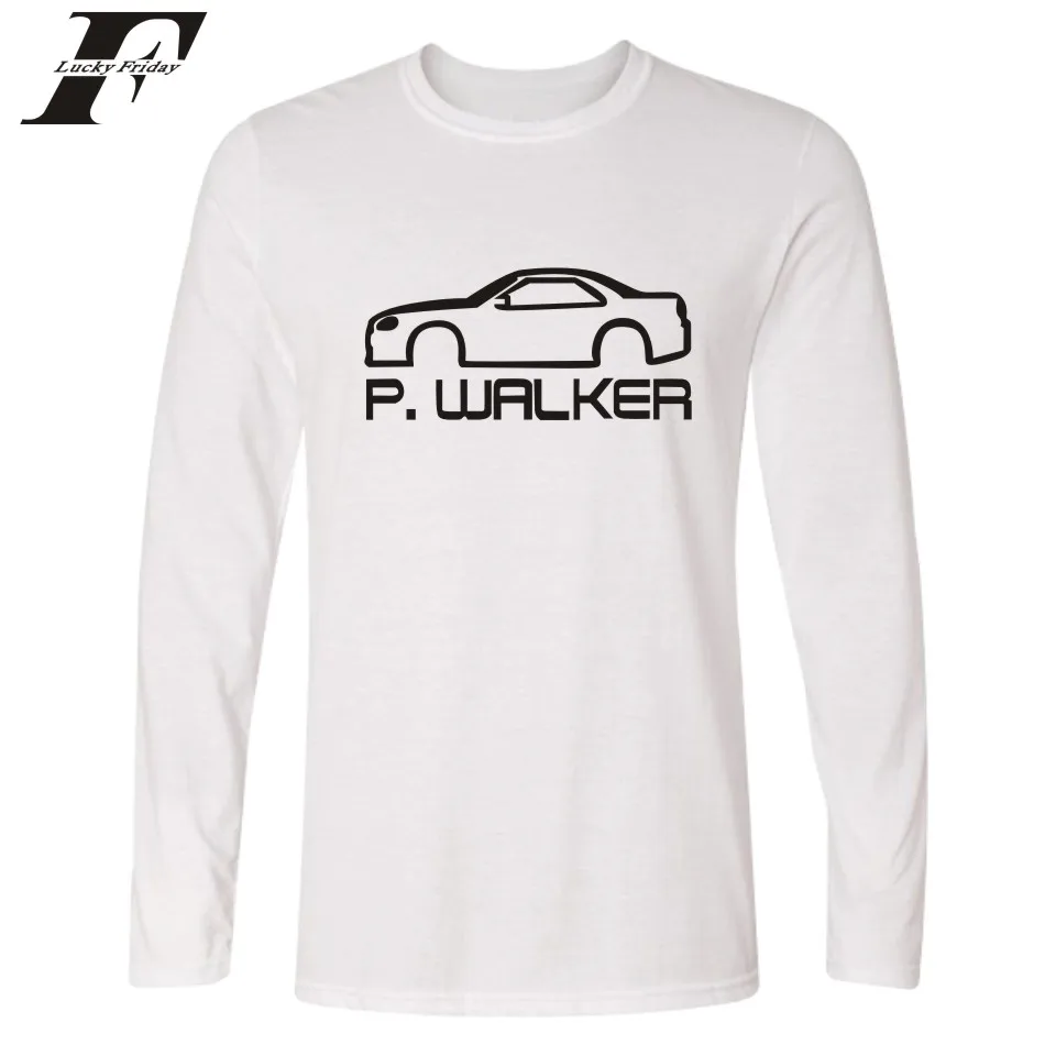 LUCKYFRIDAYF FATE of THE Furious 8 модные спортивные футболки с принтом для женщин и мужчин повседневная футболка футболки с длинными рукавами Топ