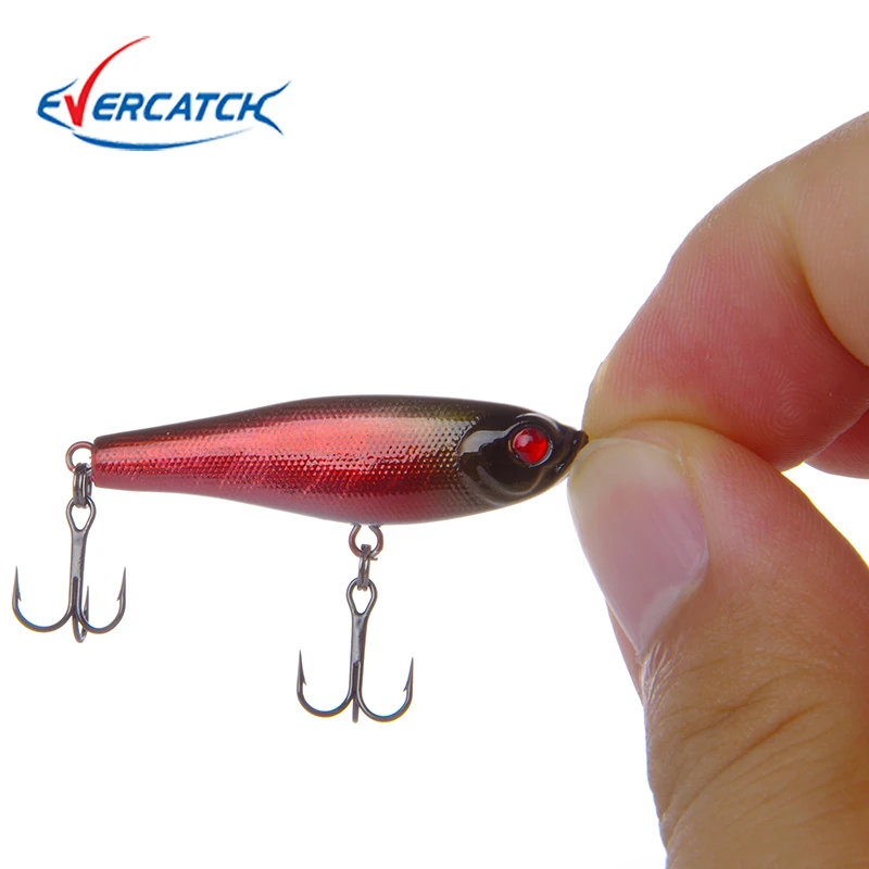 

EVERCATCH Snoop VIBS Shallow Diving Crankbaits VKR68 Dying Rattle Sound Wobbler Artificial Hard Crank Bait bass fishing lure