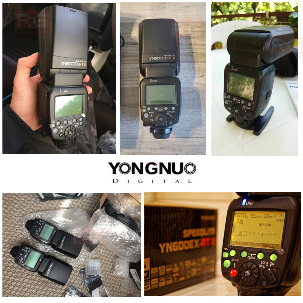 Светодиодная лампа для видеосъемки YONGNUO официальный YN600EX-RT II Вспышка Speedlite Беспроводной ttl 1/8000s w YN-E3-RT передатчик Цифрового Фотоаппарата Canon 1300D 6D 750D 1200D DSLR