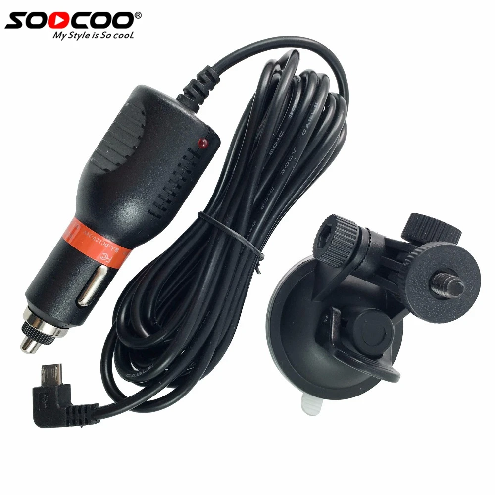 SOOCOO Action Camera Car Accessories SJ4000 F60 Car Charger & Car