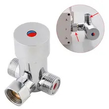 G1/2 смесительный клапан горячей и холодной воды Valver термостатический смеситель Регулируемый контроль температуры для ванной Душевой головки кран
