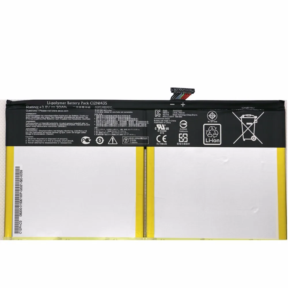 Аккумулятор для ноутбука Asus Transformer Book T100HA 3 8 в 30 Вт/ч 7896 мАч C12N1435|notebook battery|battery for