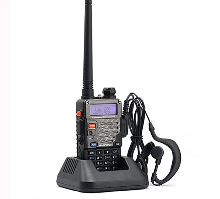 2pcs Pofung Baofeng Walkie Talkie Two Way Radio Vhf Uhf Dual Band FM VOX 128CH  Radio Communicator For Baofeng Uv 5re Plus 5w (1)
